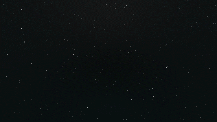 進む夜空の背景素材