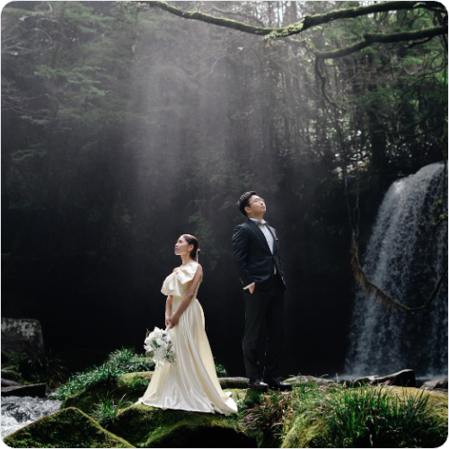 K&Aさまの結婚式プロフィールムービーレビュー