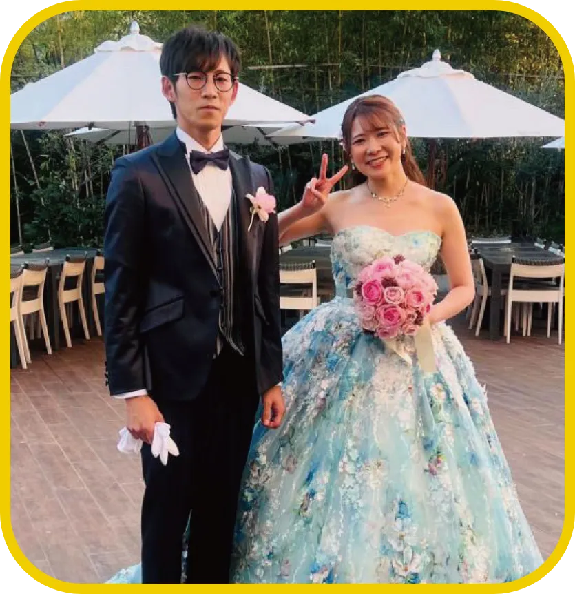 結婚式ムービーを作成した花嫁様からのメッセージ①