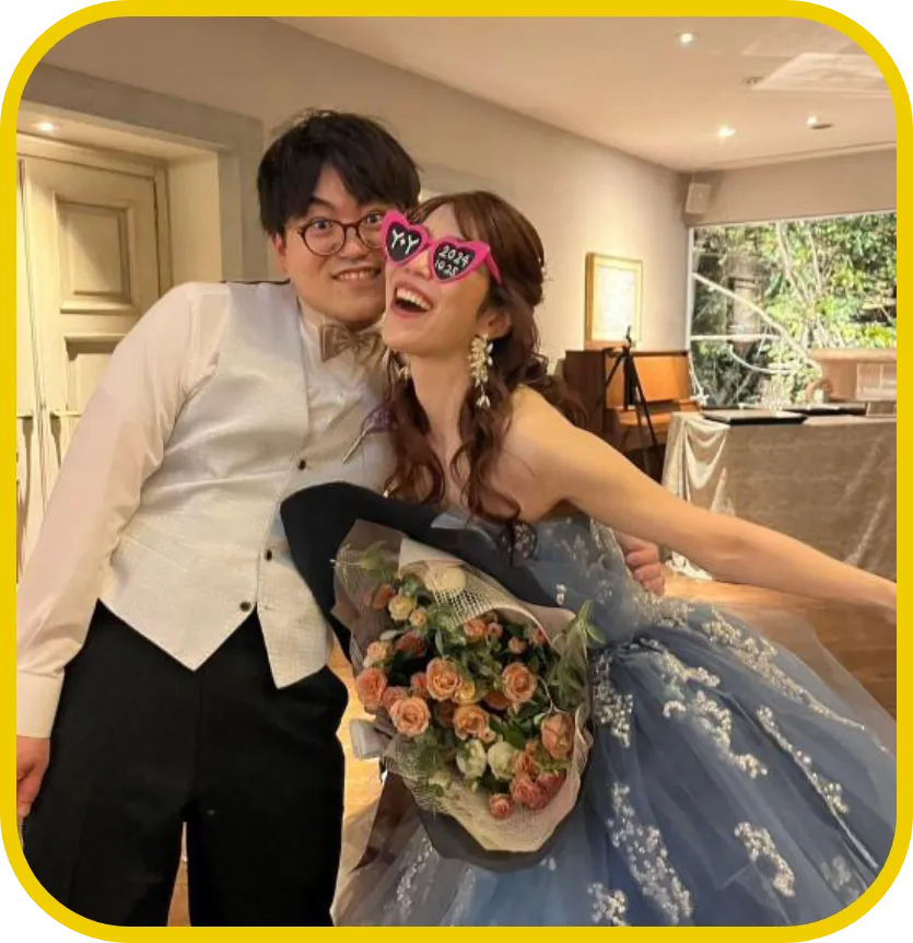 結婚式ムービーを作成した花嫁様からのメッセージ①