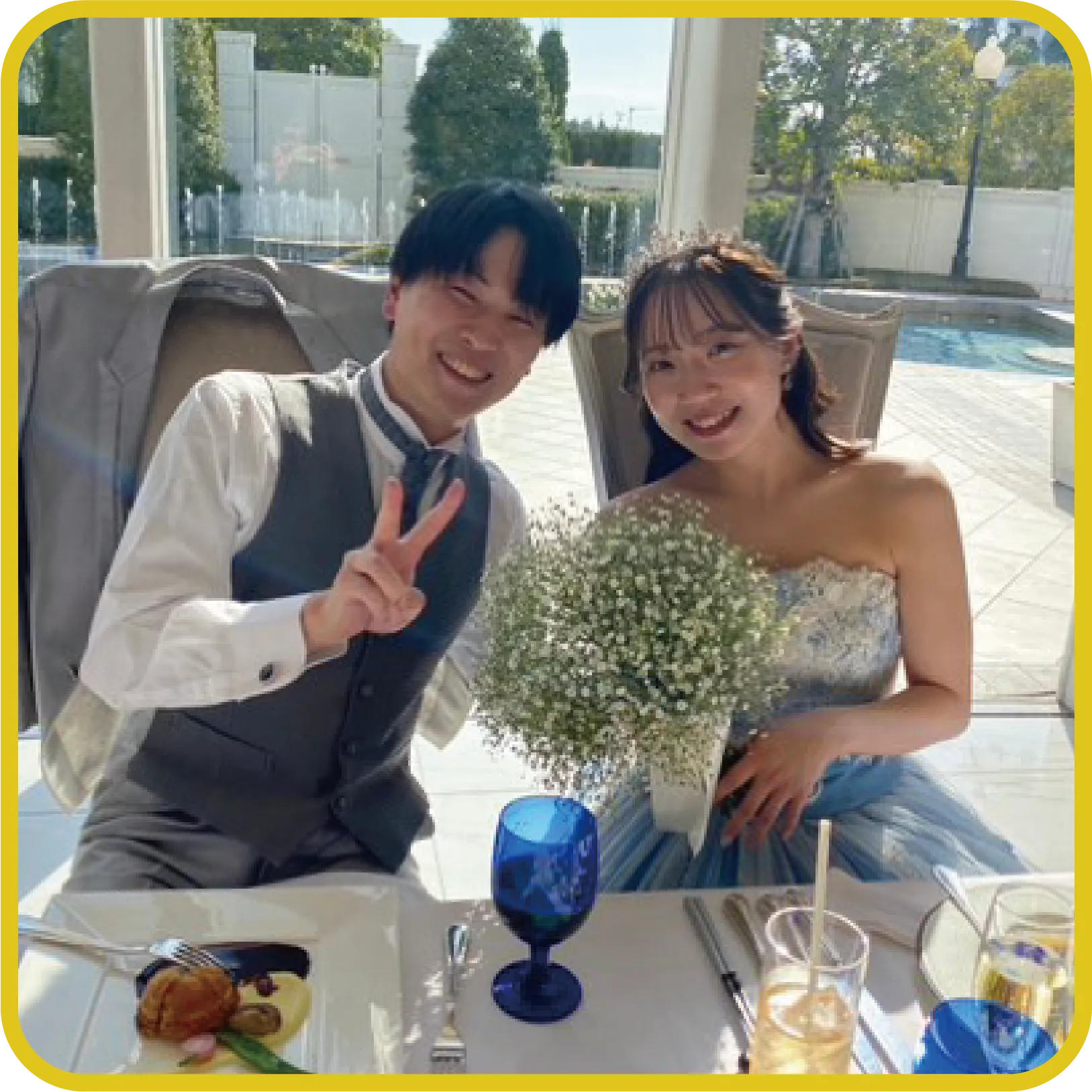 結婚式ムービーを作成した花嫁様からのメッセージ①